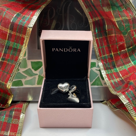 New Pandora 2 Piece Mother Christmas Gift Set (Pink Box Included) - Picture 1 of 7